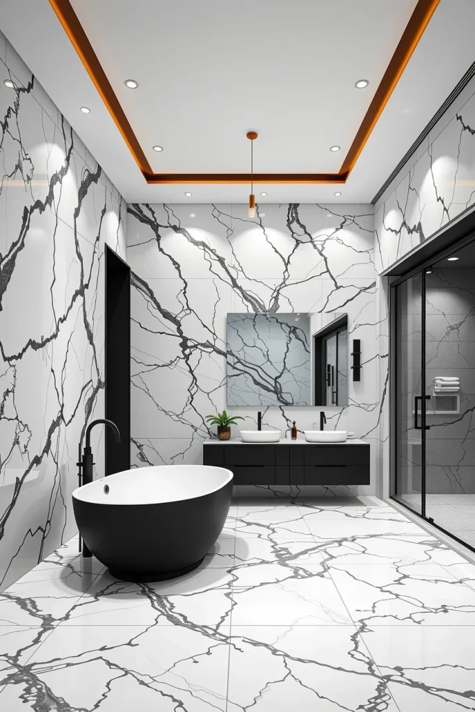 54 Black And White Bathroom Decor Ideas For A Stylish And Timeless Space