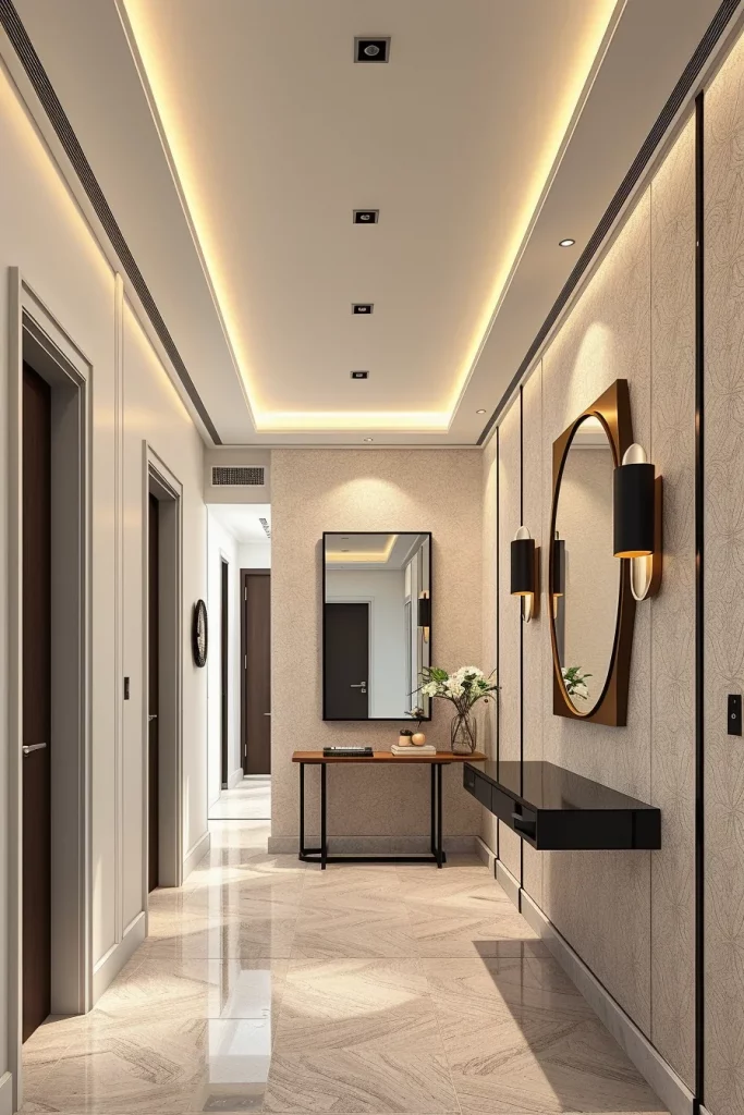 58 Modern Hallway Lighting Ideas To Brighten And Elevate Your Home