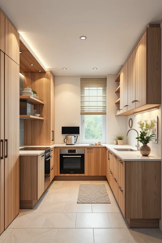 54 Compact Kitchen Design With Smart Storage Ideas For Stylish Small Spaces