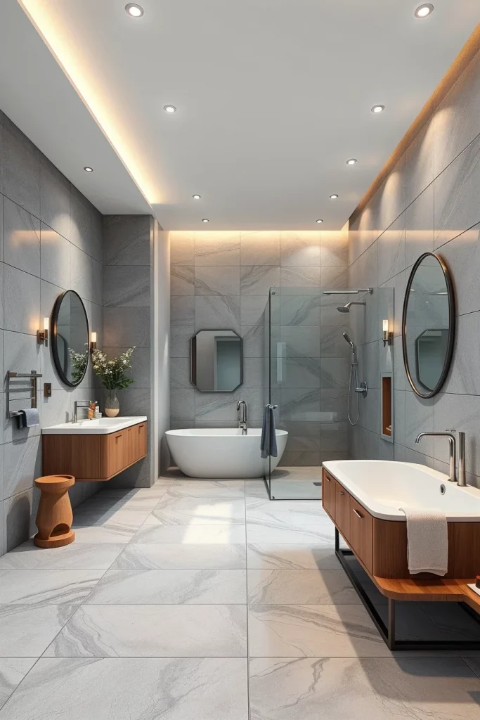 58 Modern Gray Bathroom Interior Trends That Redefine Contemporary Luxury