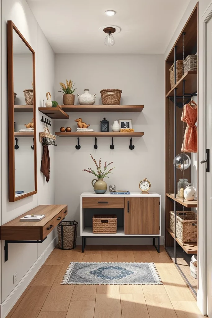 57 Small Hallway Organization Storage Solutions For A Stylish And Clutter-Free Entryway