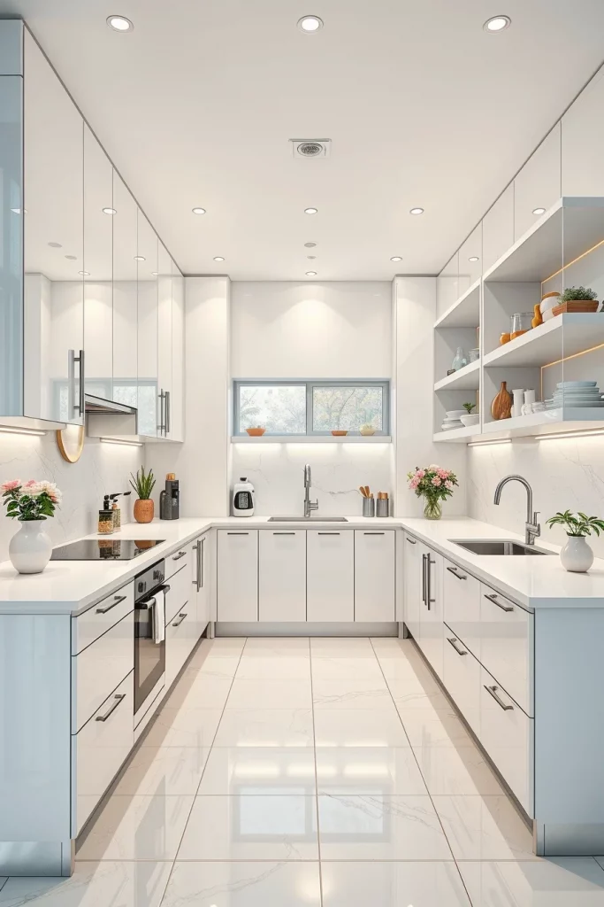 58 Small Kitchen Color Schemes Modern Style For Elegant And Functional Spaces