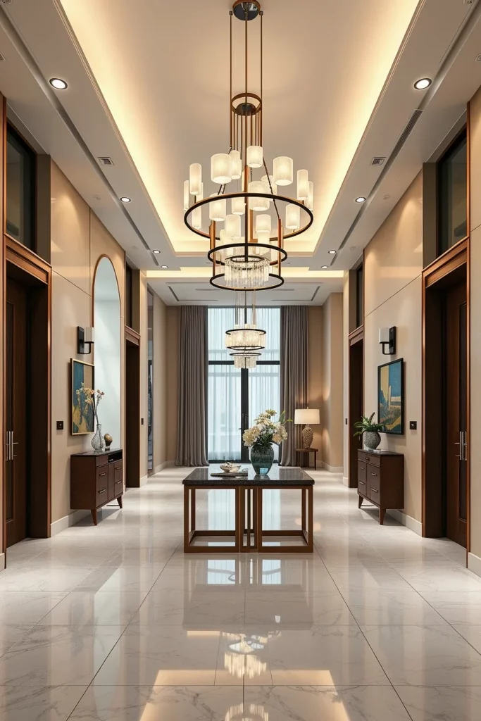 59 Modern Hallway Decor Styling Ideas To Create A Stunning Entryway