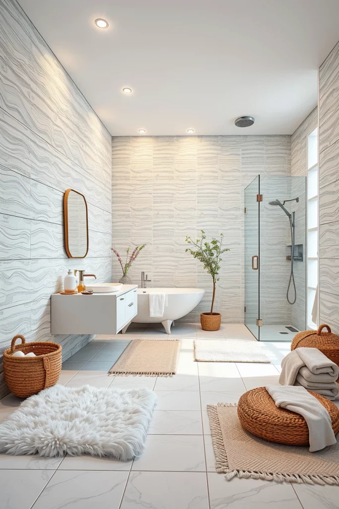 58 White Bathroom Decor Styling Ideas For A Timeless And Elegant Space