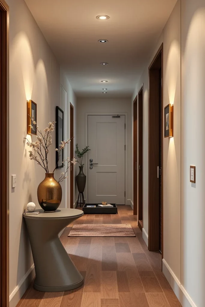 53 Curved Furniture Small Hallway Design Ideas For A Stylish And Space-Saving Entryway