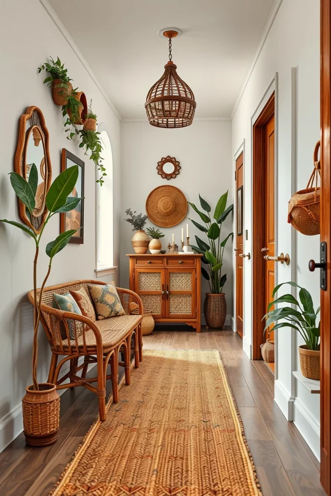 60 Afrohemian Hallway Decor Ideas To Create A Stylish And Cultural Entryway