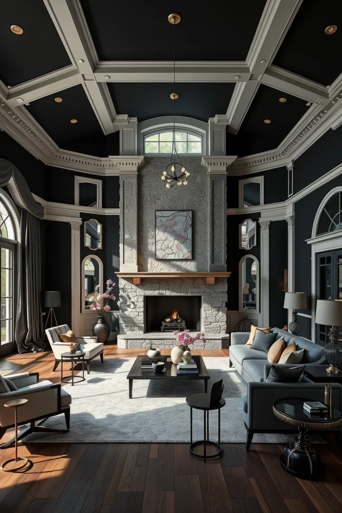60 Dark And Moody Interiors That Bring Elegance, Drama, And Cozy Sophistication To Every Room