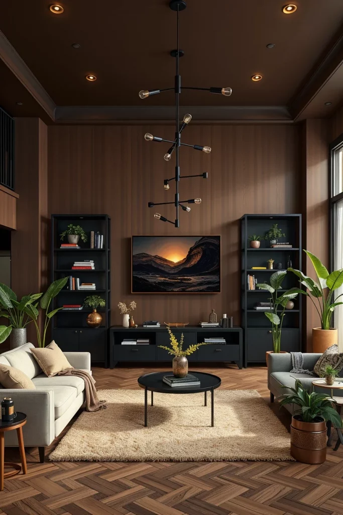 55 Warm Chocolate Brown Wall Colors: Cozy And Elegant Ideas For Every Room