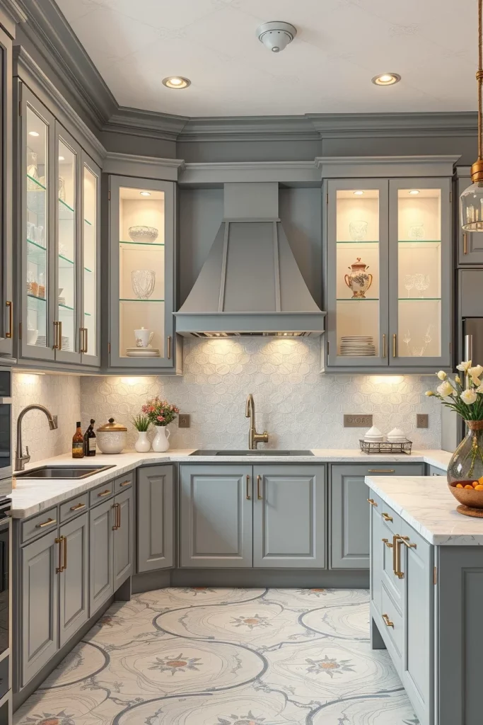 56 Gray White Kitchen Organization Ideas For A Stylish And Clutter-Free Space