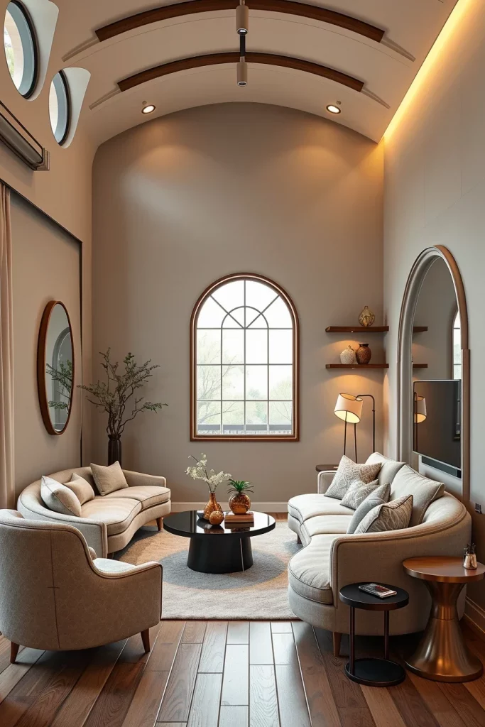 60 Curved Furniture Small Living Room Design Ideas To Maximize Style And Space