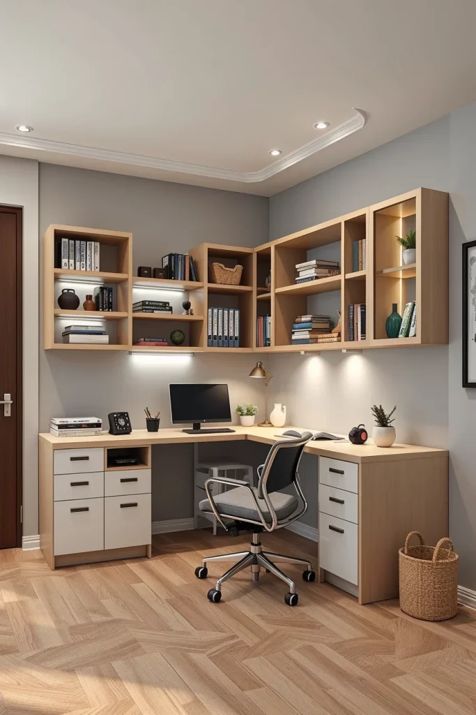 57 Home Office Organization Solution Ideas For A Stylish And Productive Workspace