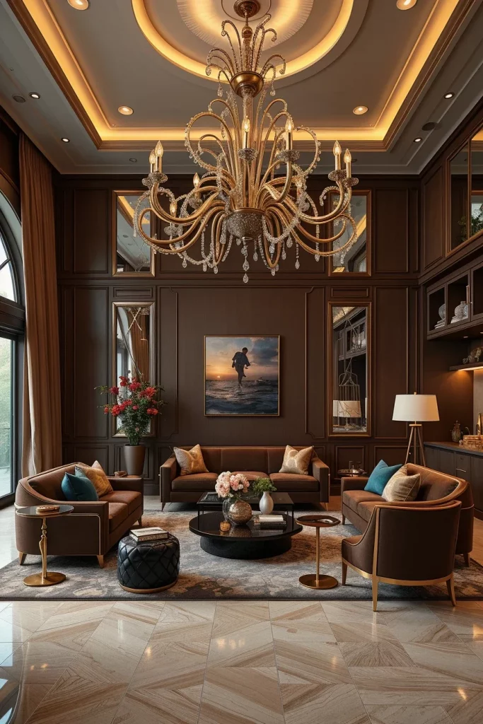 59 Chocolate Brown Living Room Ideas For A Cozy And Elegant Home