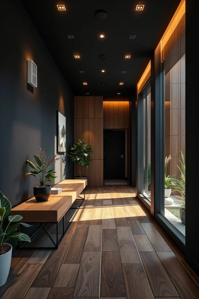 55 Modern Dark Hallway Ideas For A Stylish And Dramatic Home Entrance