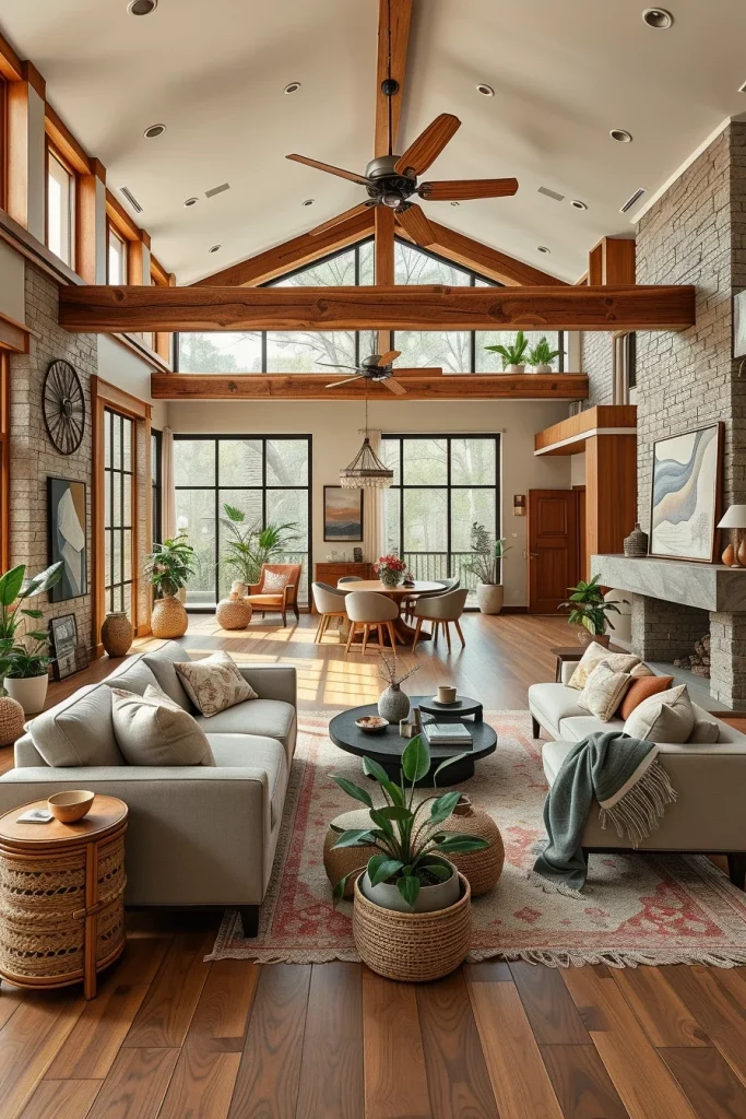 55 Open Concept Living Room Design Ideas For Stylish And Modern Homes