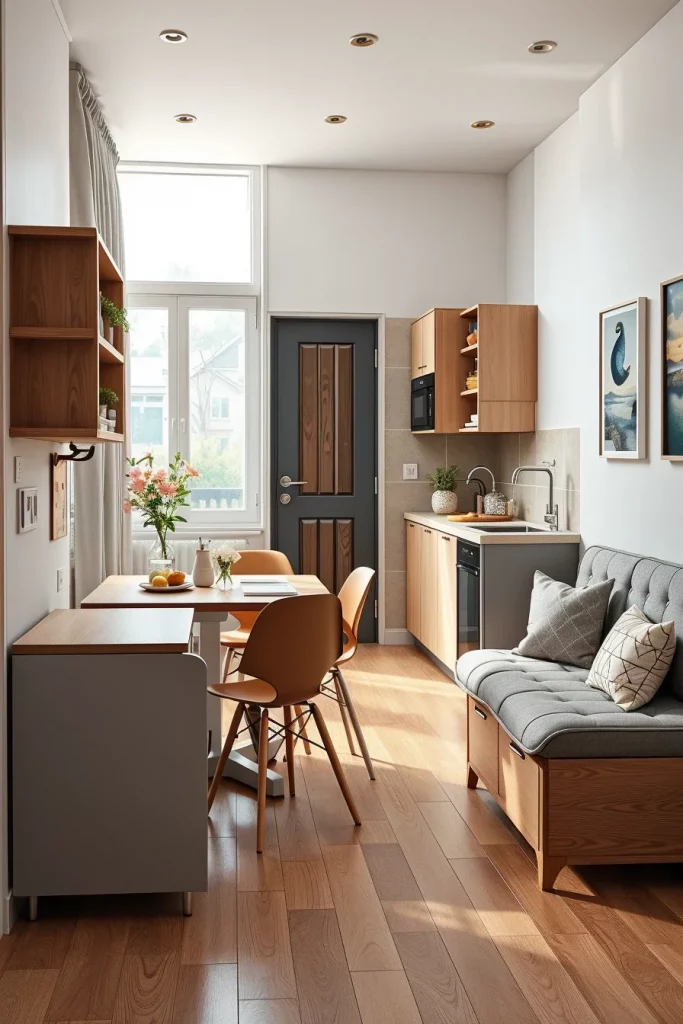 54 Compact Kitchen Design With Smart Storage Ideas For Stylish Small Spaces