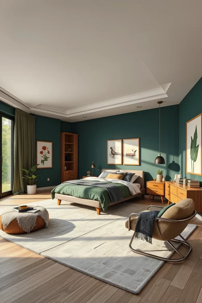 55 Modern Green Bedroom Ideas For A Stylish And Refreshing Retreat