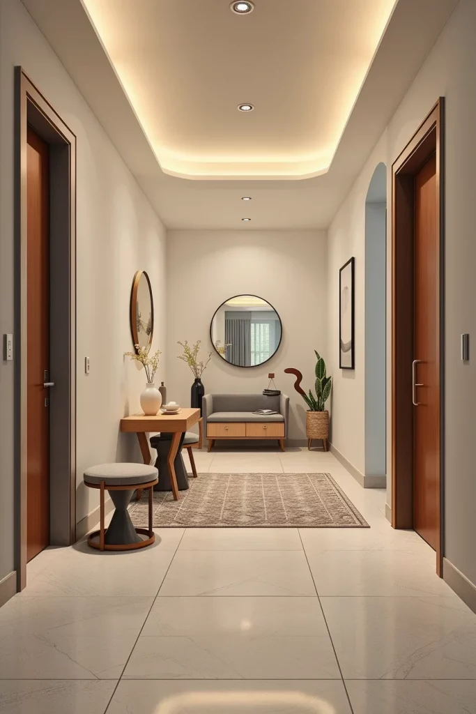 59 Modern Hallway Decor Styling Ideas To Create A Stunning Entryway