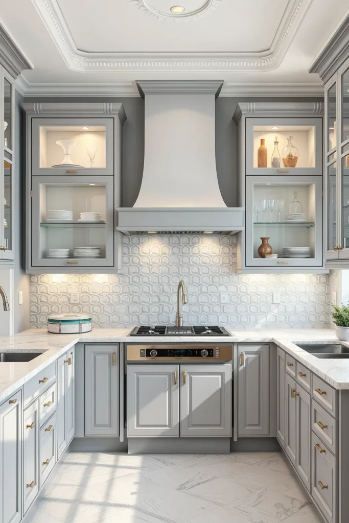 56 Gray White Kitchen Organization Ideas For A Stylish And Clutter-Free Space