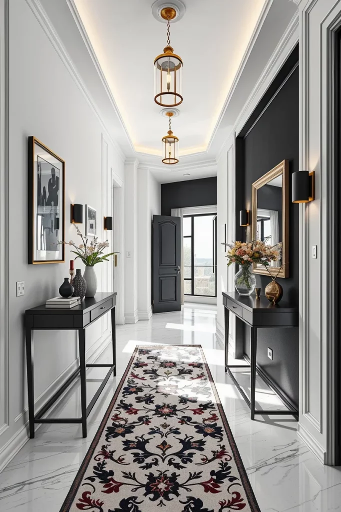 50 Narrow Hallway Decorating Ideas Inspiration For A Stylish And Creative Space