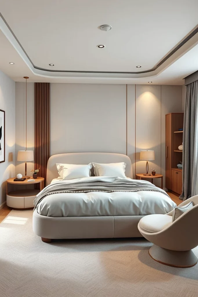 58 Curved Furniture Small Bedroom Design Ideas For Stylish Compact Spaces