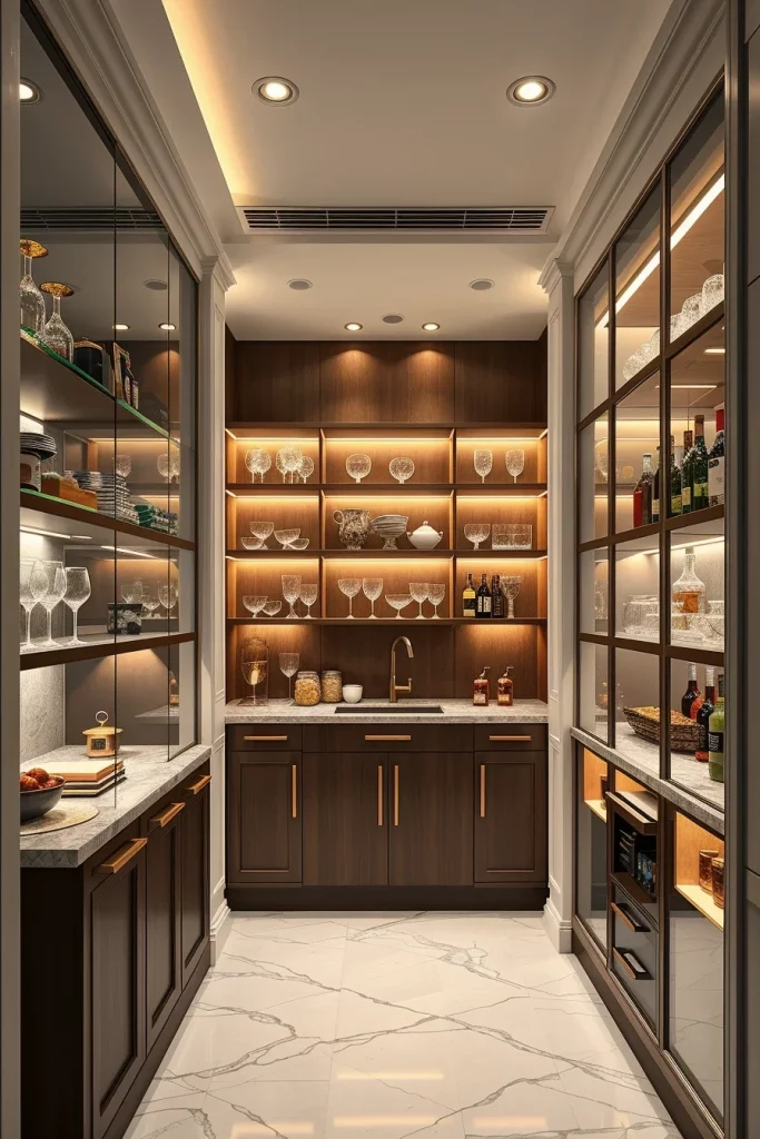 59 Luxury Walk In Pantry Designs For An Elegant And Organized Home