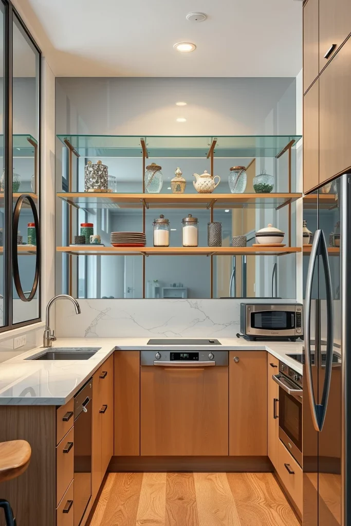 58 Open Shelving Ideas For Small Kitchens That Maximize Style And Storage