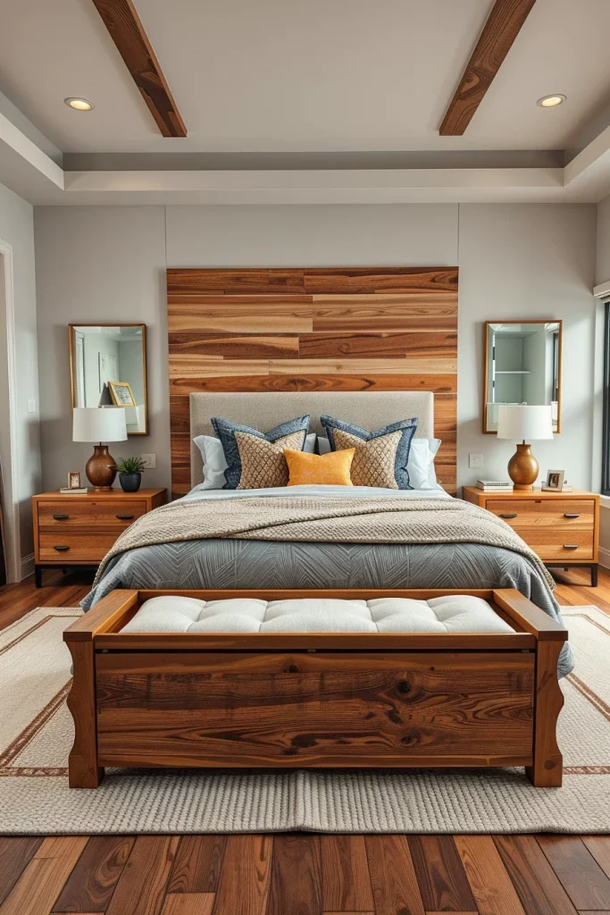 56 Reclaimed Wood Bedroom Decor Ideas For A Creative And Stylish Retreat