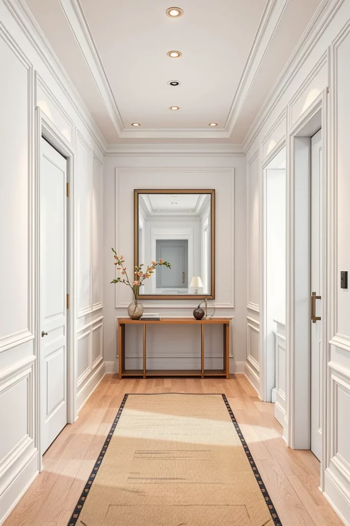 57 Modern Narrow Hallway Decorating Ideas To Transform Small Spaces