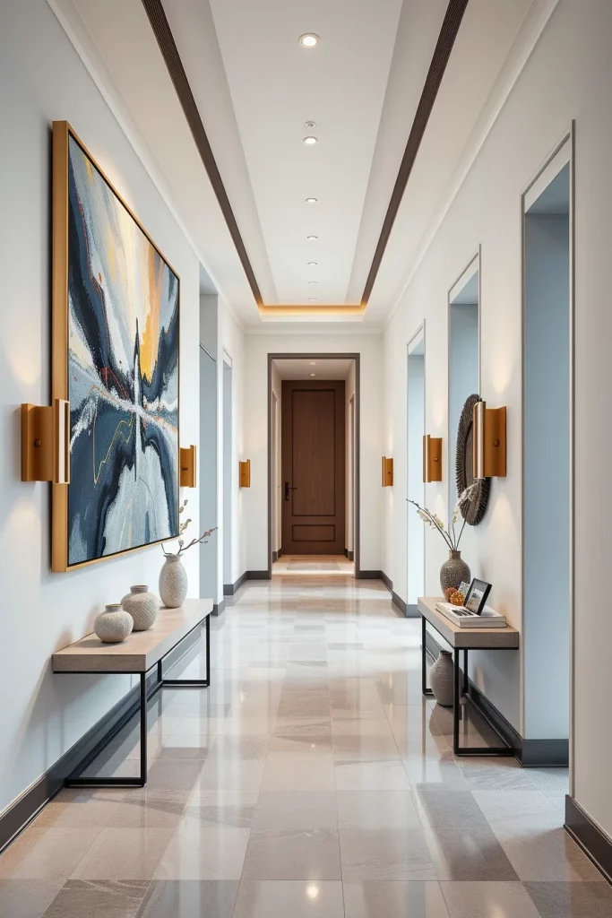 59 Modern Hallway Decor Styling Ideas To Create A Stunning Entryway