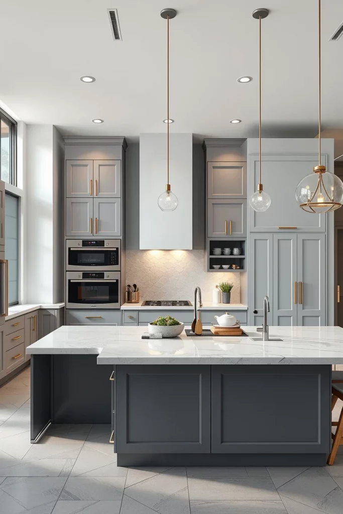56 Gray White Kitchen Organization Ideas For A Stylish And Clutter-Free Space