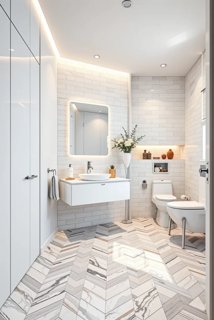58 White Bathroom Decor Styling Ideas For A Timeless And Elegant Space