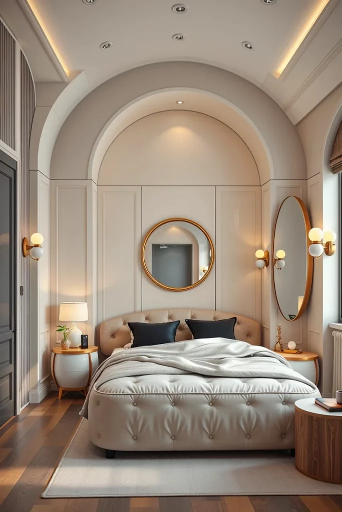 58 Curved Furniture Small Bedroom Design Ideas For Stylish Compact Spaces