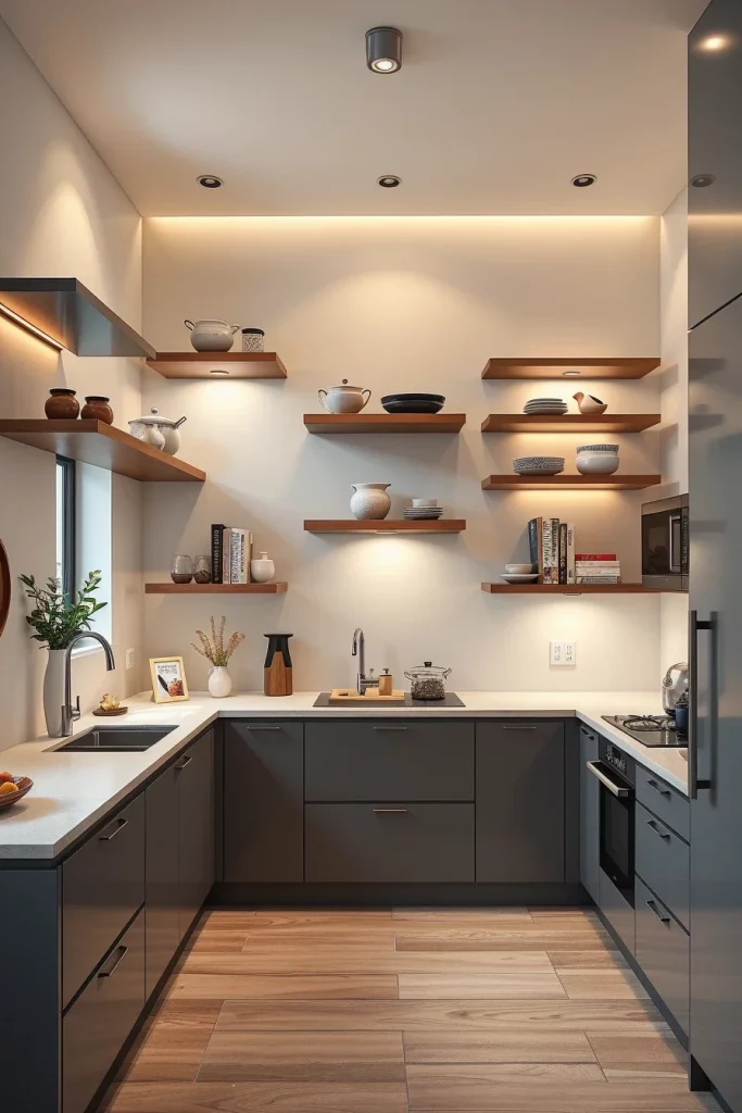 58 Open Shelving Ideas For Small Kitchens That Maximize Style And Storage