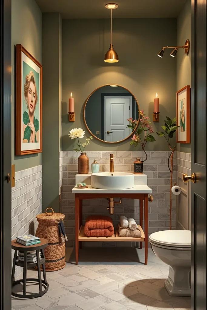 54 Small Bathroom Makeover Decorating Ideas To Transform Your Tiny Space