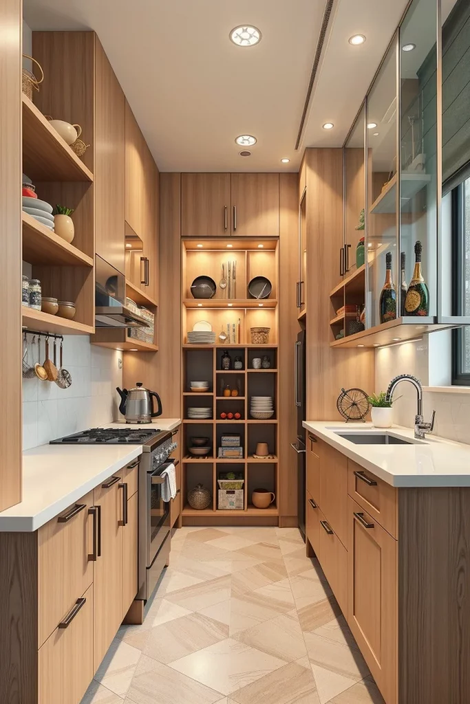54 Compact Kitchen Design With Smart Storage Ideas For Stylish Small Spaces