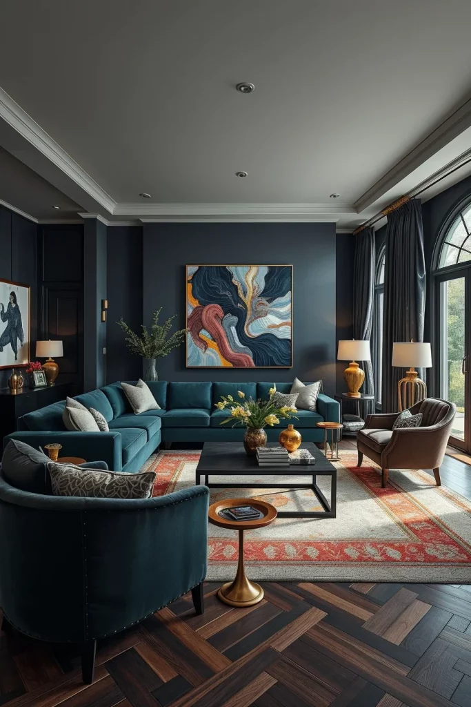 60 Dark And Moody Interiors That Bring Elegance, Drama, And Cozy Sophistication To Every Room