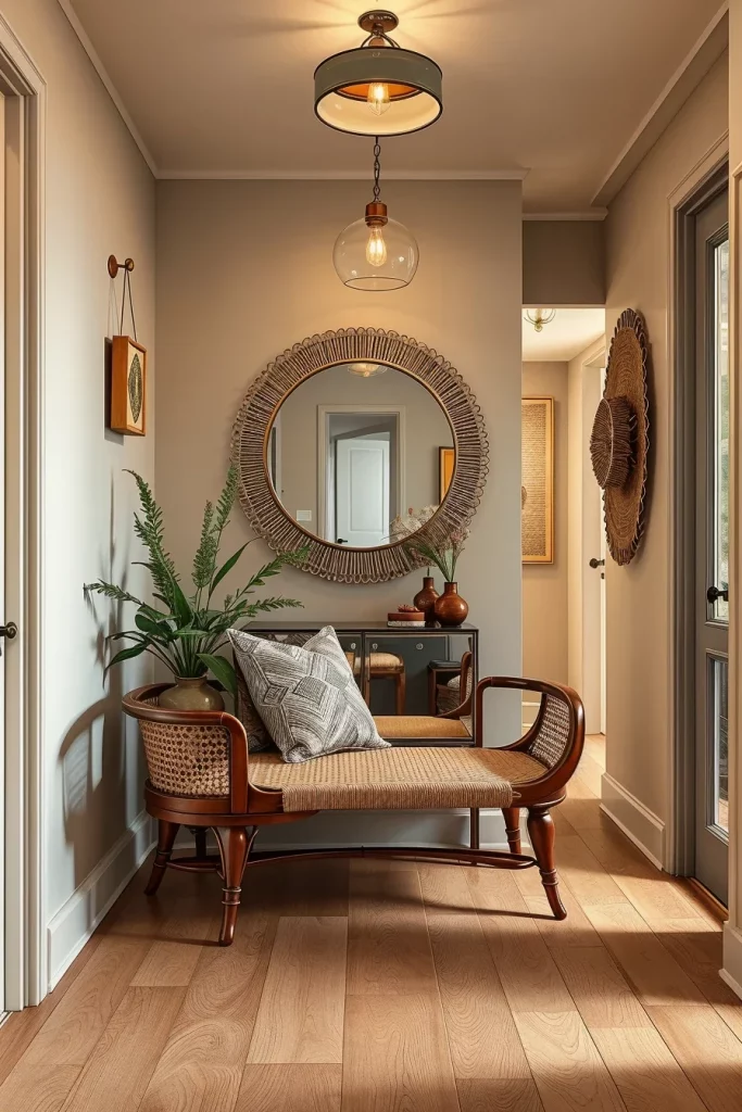 60 Afrohemian Hallway Decor Ideas To Create A Stylish And Cultural Entryway
