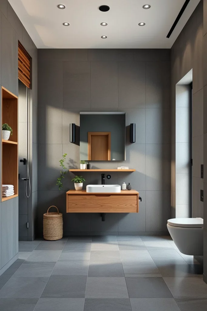 58 Modern Gray Bathroom Interior Trends That Redefine Contemporary Luxury