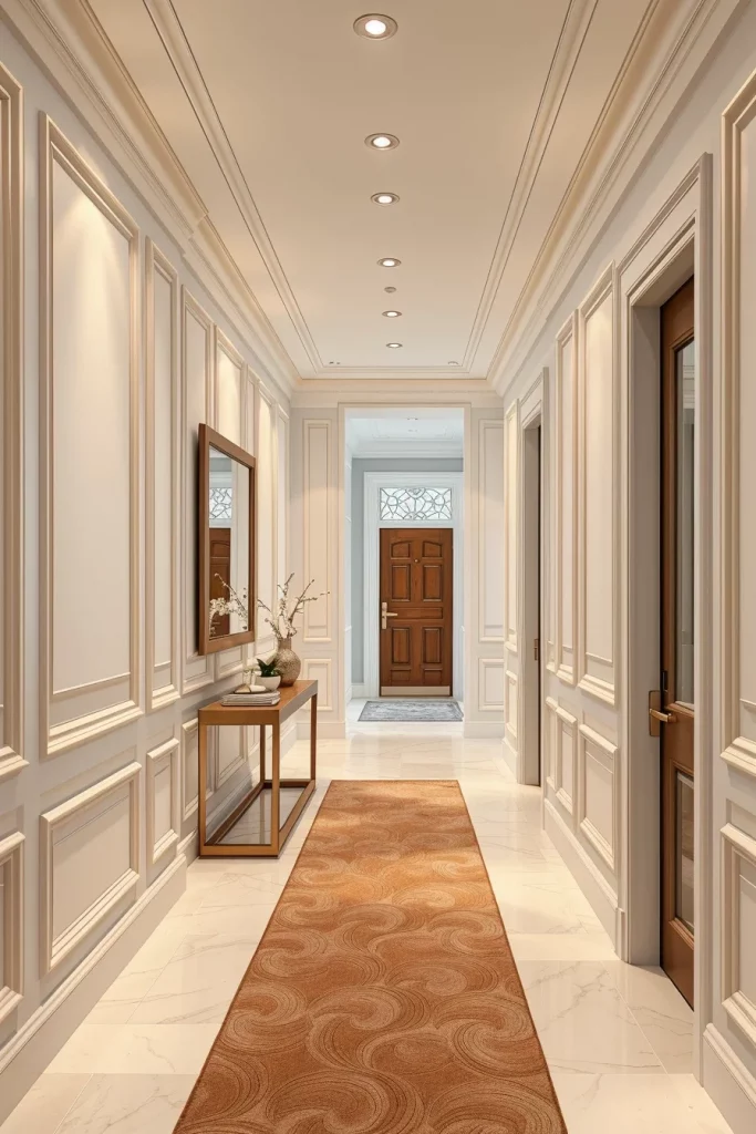 57 Modern Narrow Hallway Decorating Ideas To Transform Small Spaces