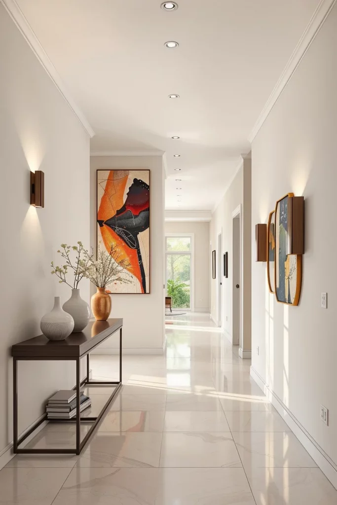 59 Modern Hallway Decor Styling Ideas To Create A Stunning Entryway