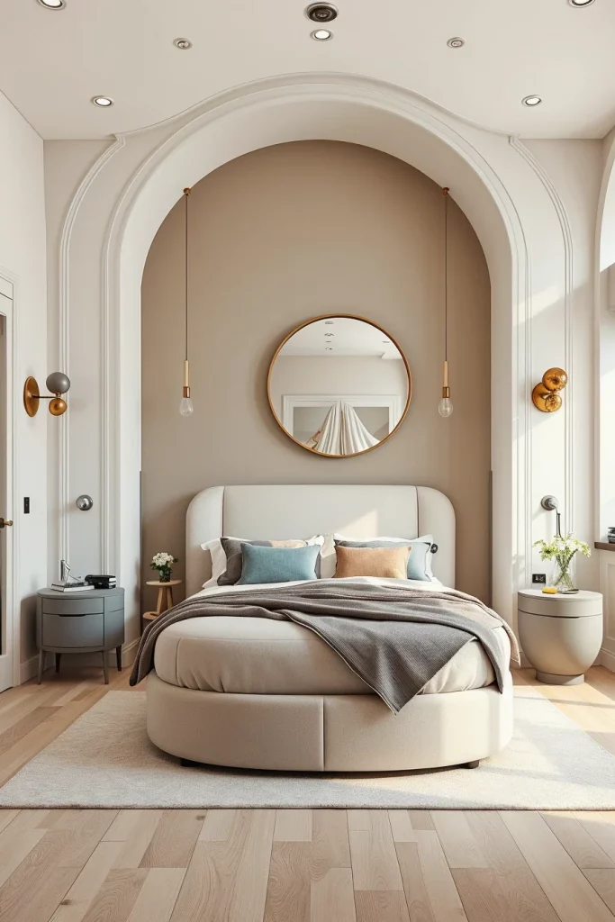 58 Curved Furniture Small Bedroom Design Ideas For Stylish Compact Spaces