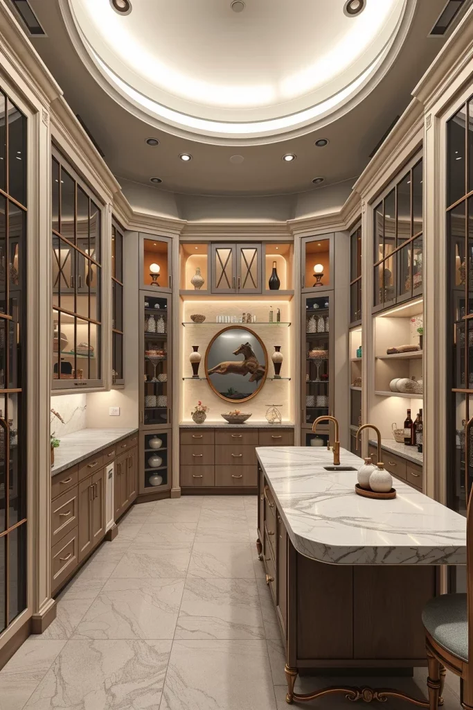 59 Luxury Walk In Pantry Designs For An Elegant And Organized Home