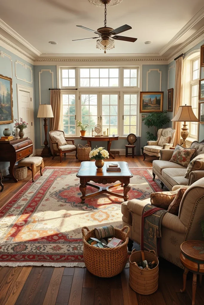 57 Vintage Living Room Decor Ideas For A Timeless And Cozy Home