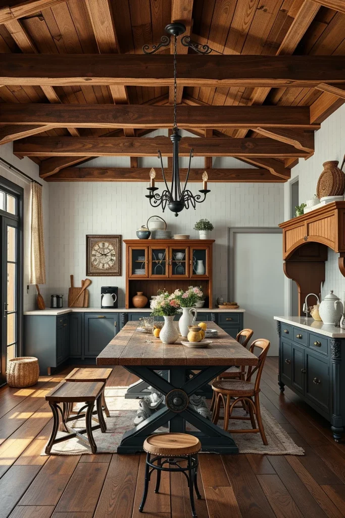 53 Dark Cottagecore Kitchen Ideas For A Cozy And Moody Home