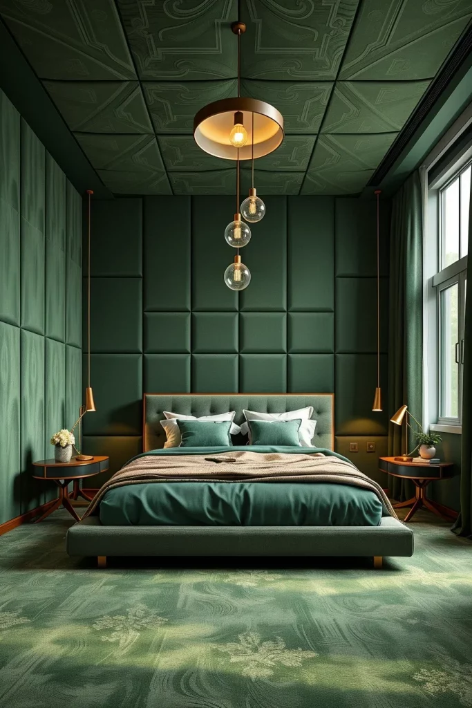 55 Modern Green Bedroom Ideas For A Stylish And Refreshing Retreat