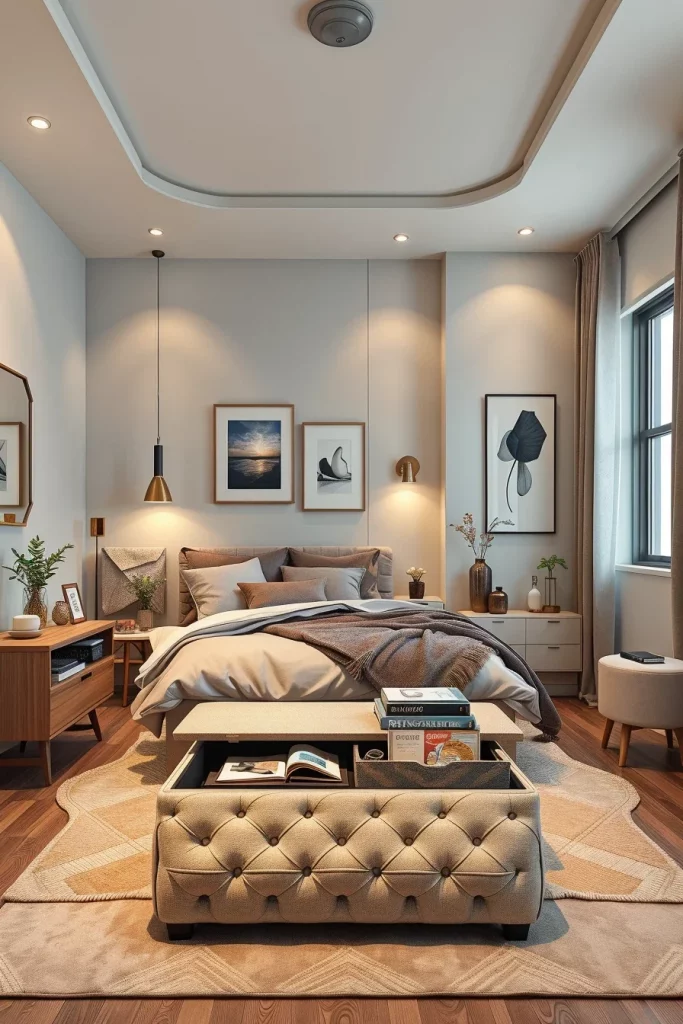 57 Small Bedroom Storage Ideas To Maximize Space In Style