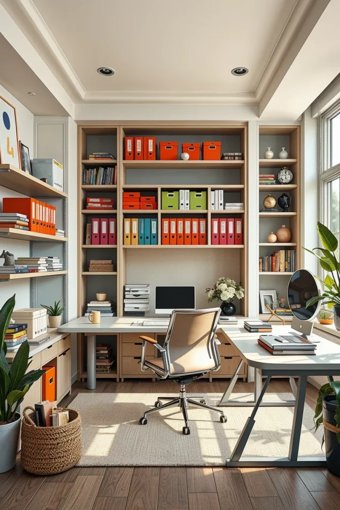 57 Home Office Organization Solution Ideas For A Stylish And Productive Workspace
