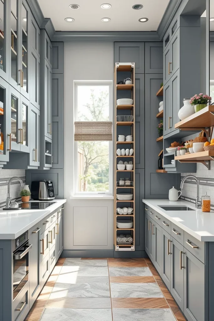 56 Gray White Kitchen Organization Ideas For A Stylish And Clutter-Free Space