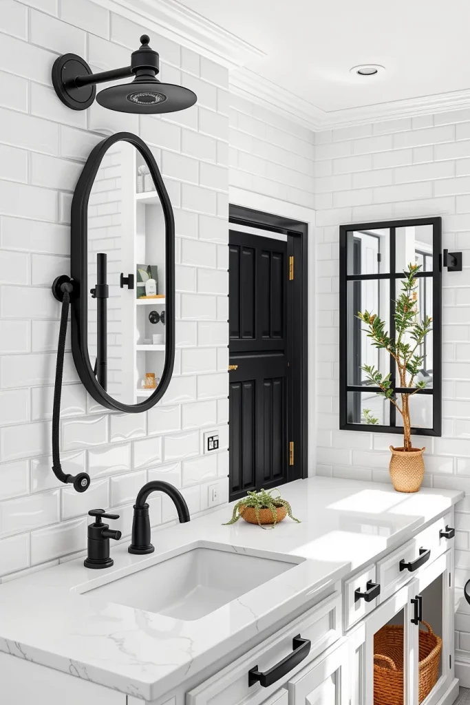 54 Black And White Bathroom Decor Ideas For A Stylish And Timeless Space