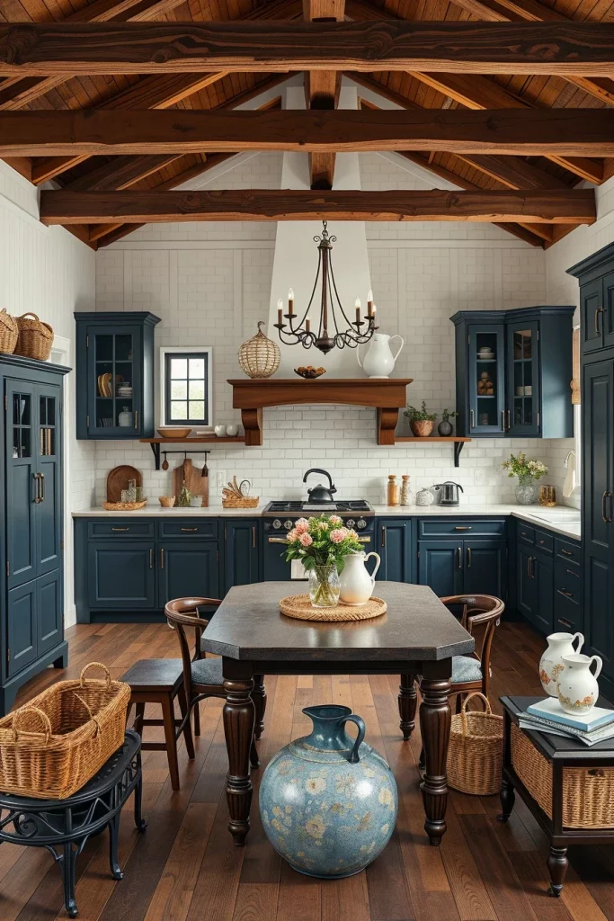 53 Dark Cottagecore Kitchen Ideas For A Cozy And Moody Home